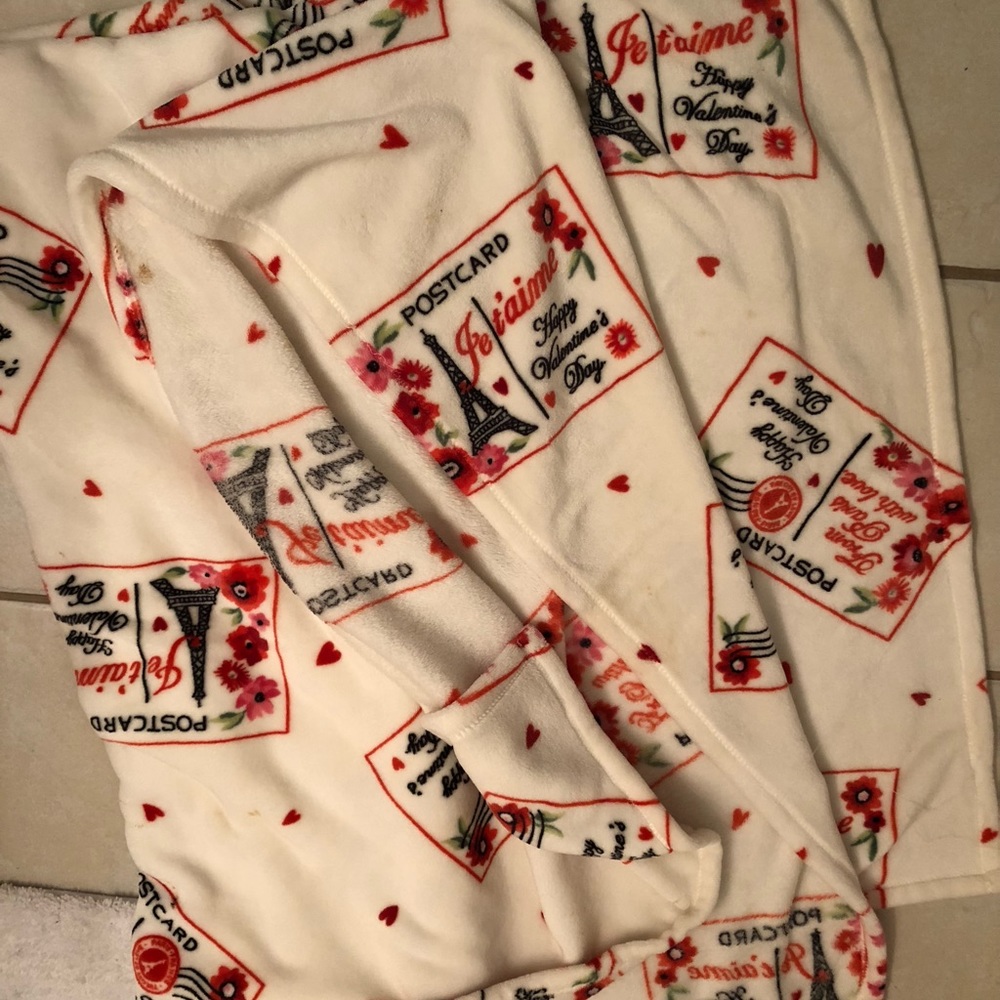 Valentines blanket